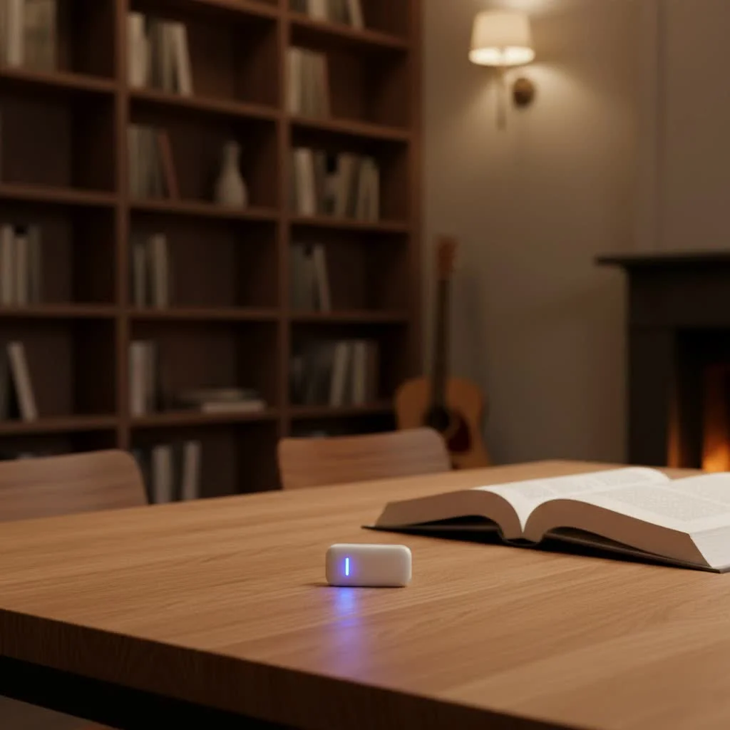 Bluetooth dongle connected to a printer for wireless printing